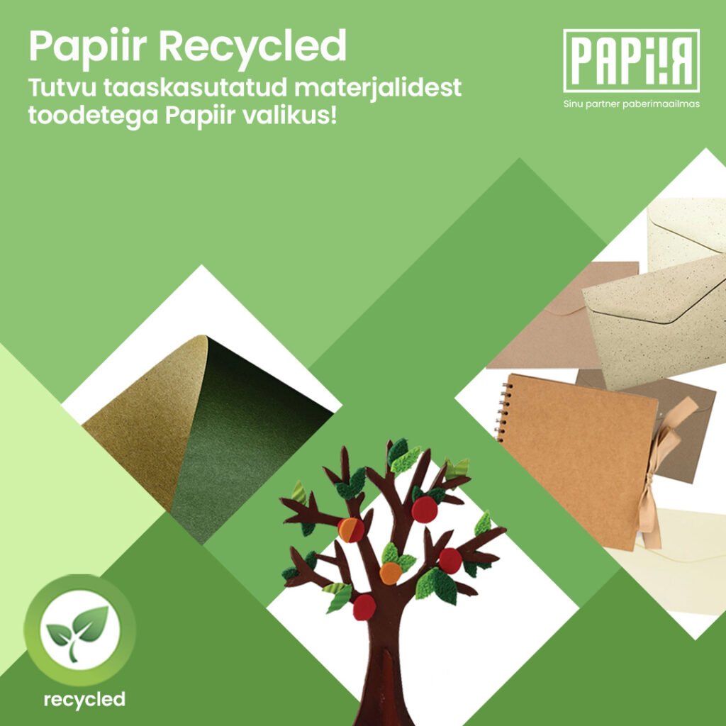 PAPIIR Recycled tootesari 🌱